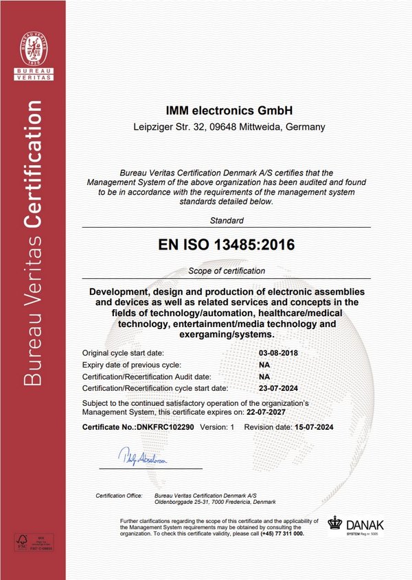 EN ISO 13485:2016