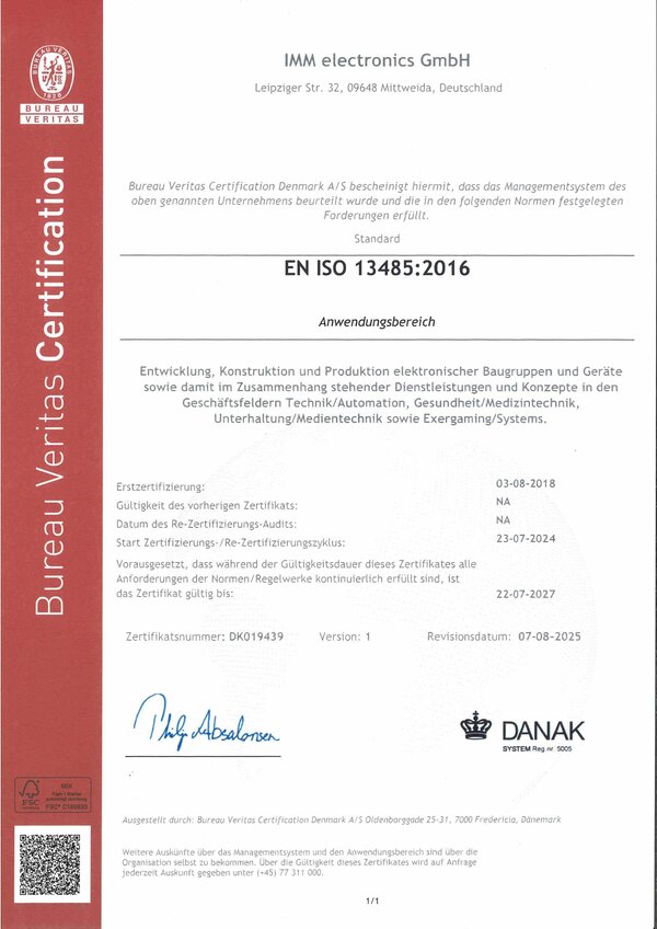 EN ISO 13485:2016